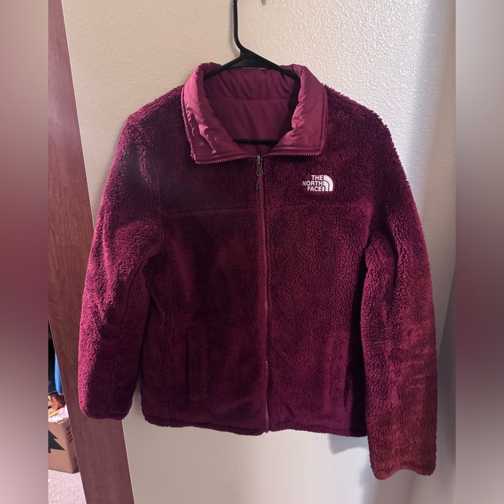 The North Face Reversible Women's Deep  Red  Jacket,